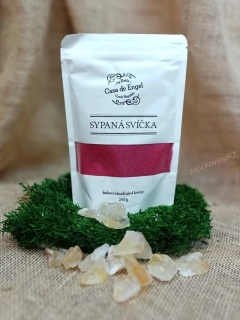 Vosk na sypané svíčky VÍNOVÝ, 250 g