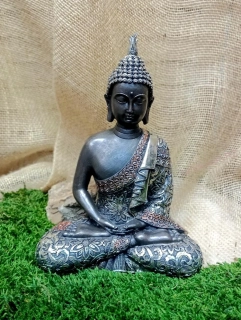 Buddha velký XL, polyresin, 26 cm